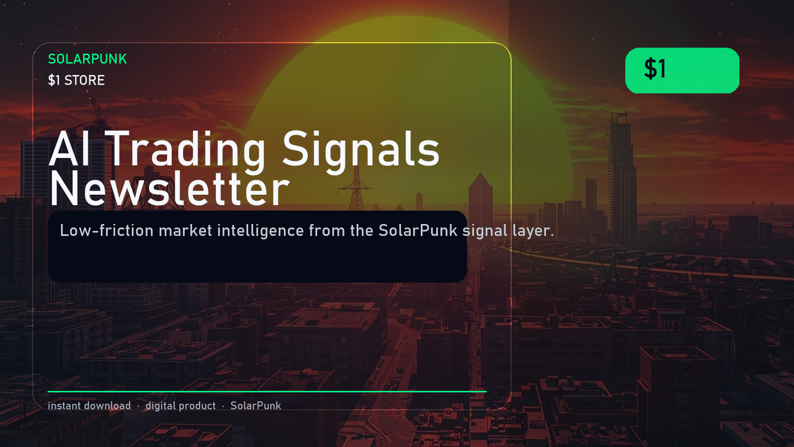 AI Trading Signals Newsletter