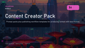 Content Creator Pack